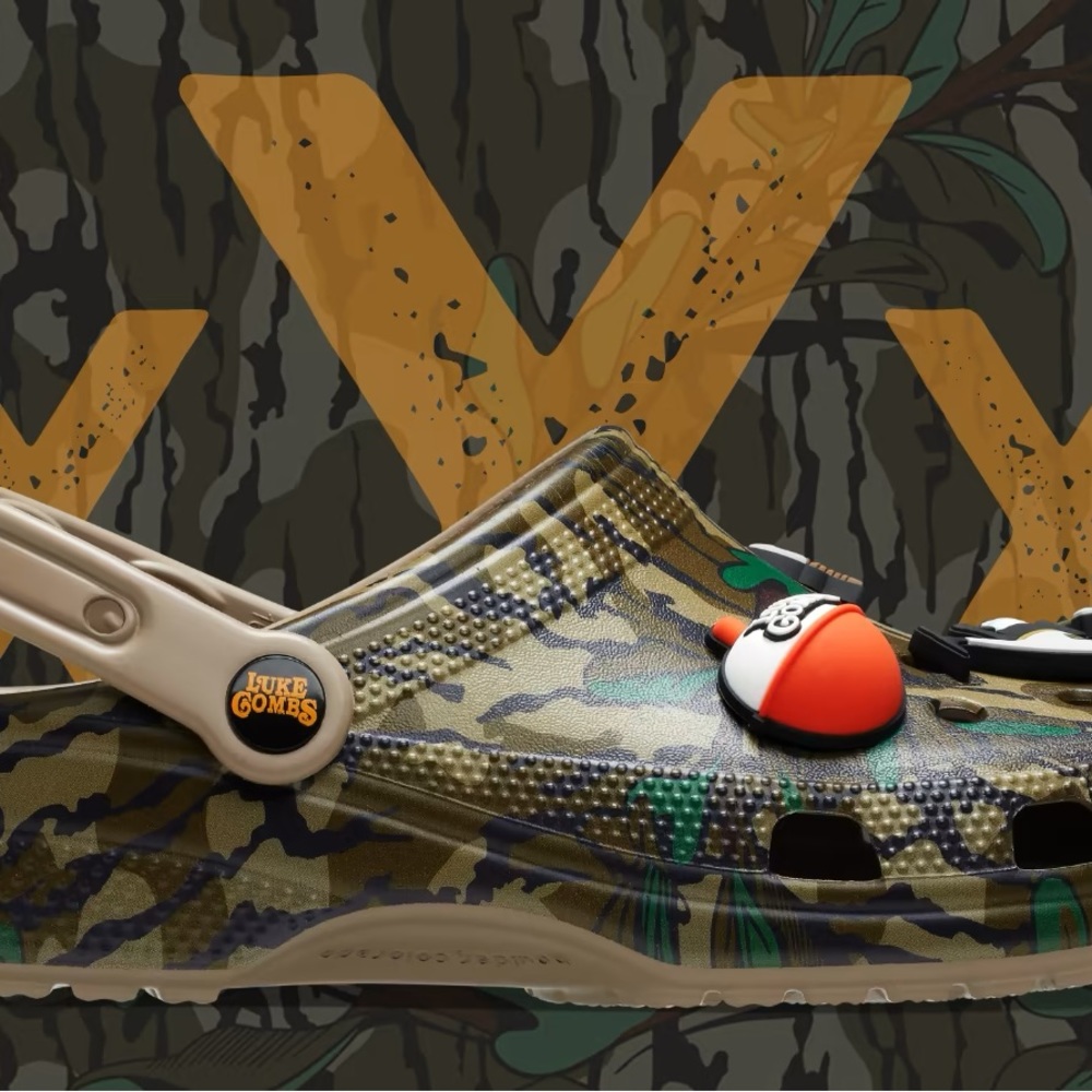Luke Combs X Crocs Bootleggers 2022 Realtree camo clog men”s size 12 - Picture 13 of 13